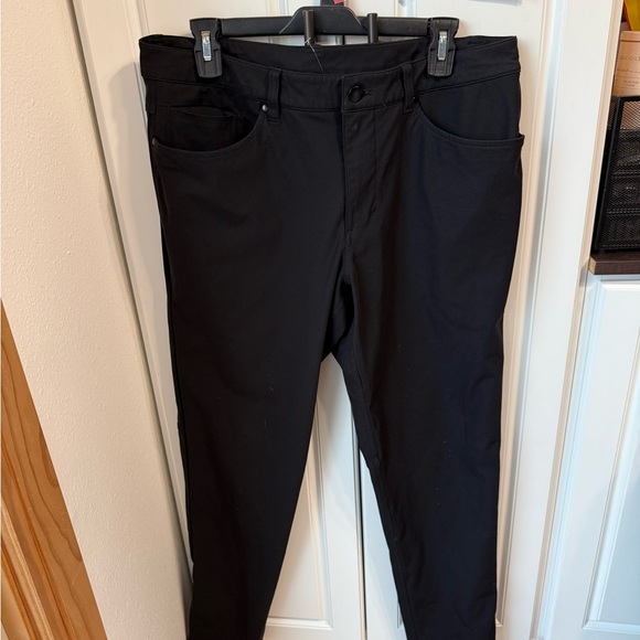 Lululemon Mens Black Warpstreme Pants size 34 - Picture 3 of 5